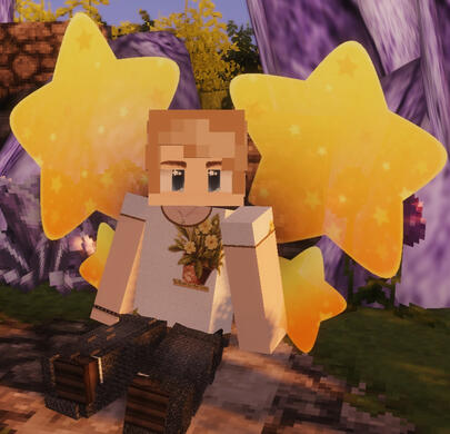 Star shaped fairy wings, first seen in episode 0 of fated. [click to see]