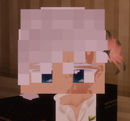 Flower shaped hair piece, first seen in episode 0 of fated. [click to see]