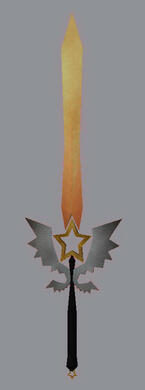 Star wand, blade form: used in Fated
