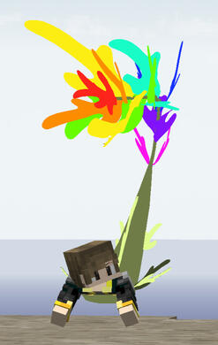 Kelp themed mermaid tail, base colours. [click to see]