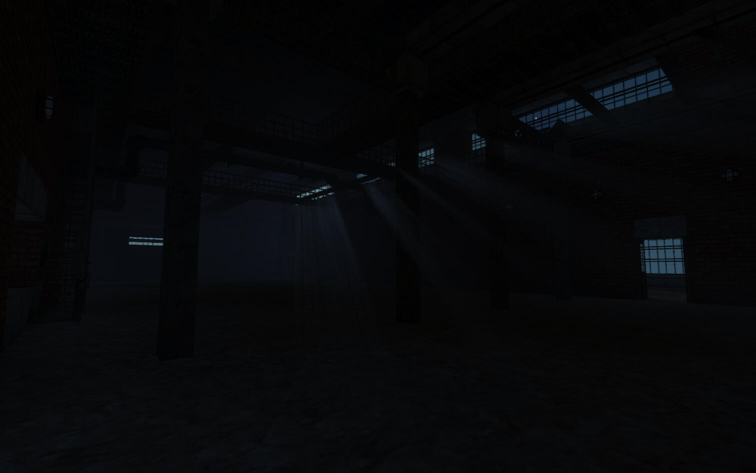 Dark abandoned factory, Fated