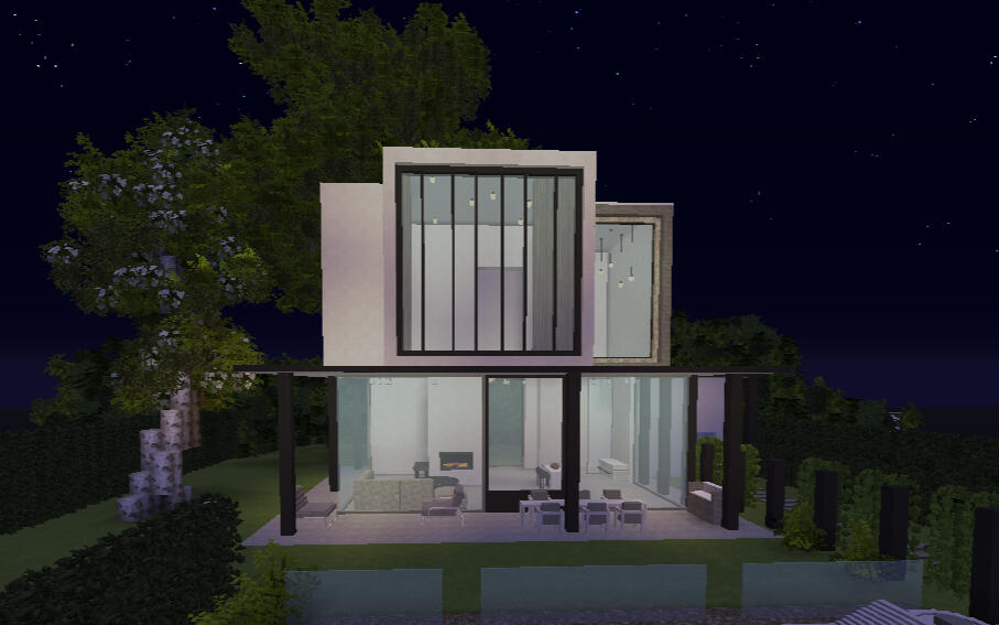 Modern house build
